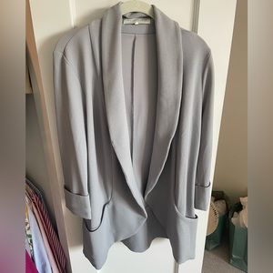 French Mauve light grey jacket size M medium